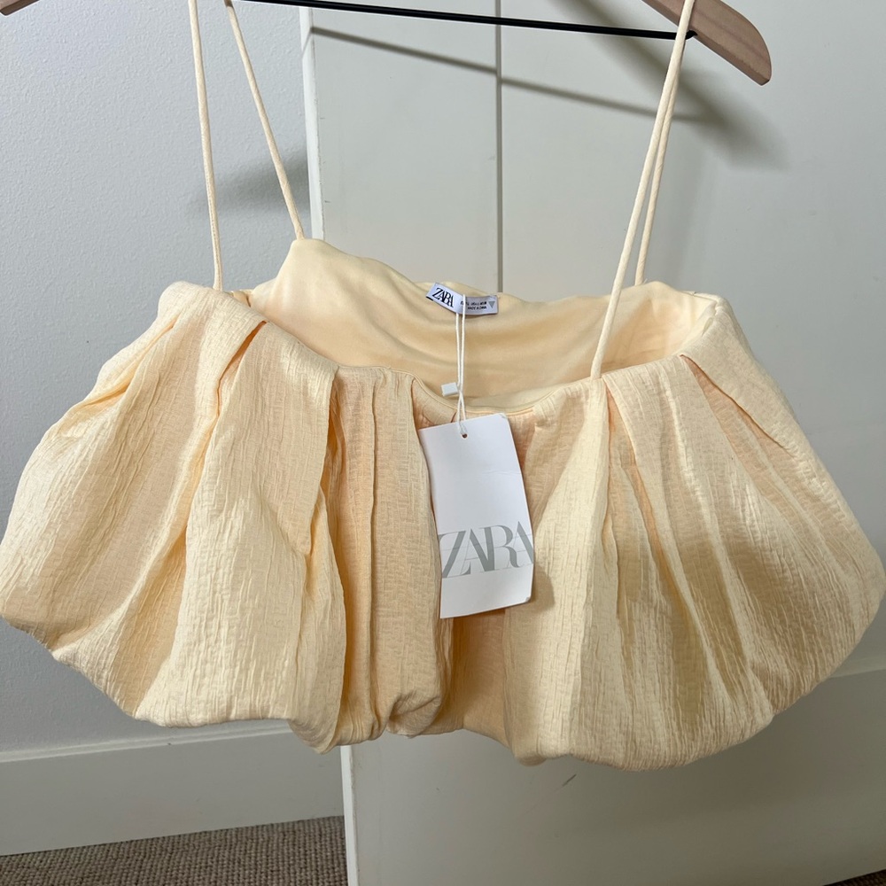 Zara flutter top